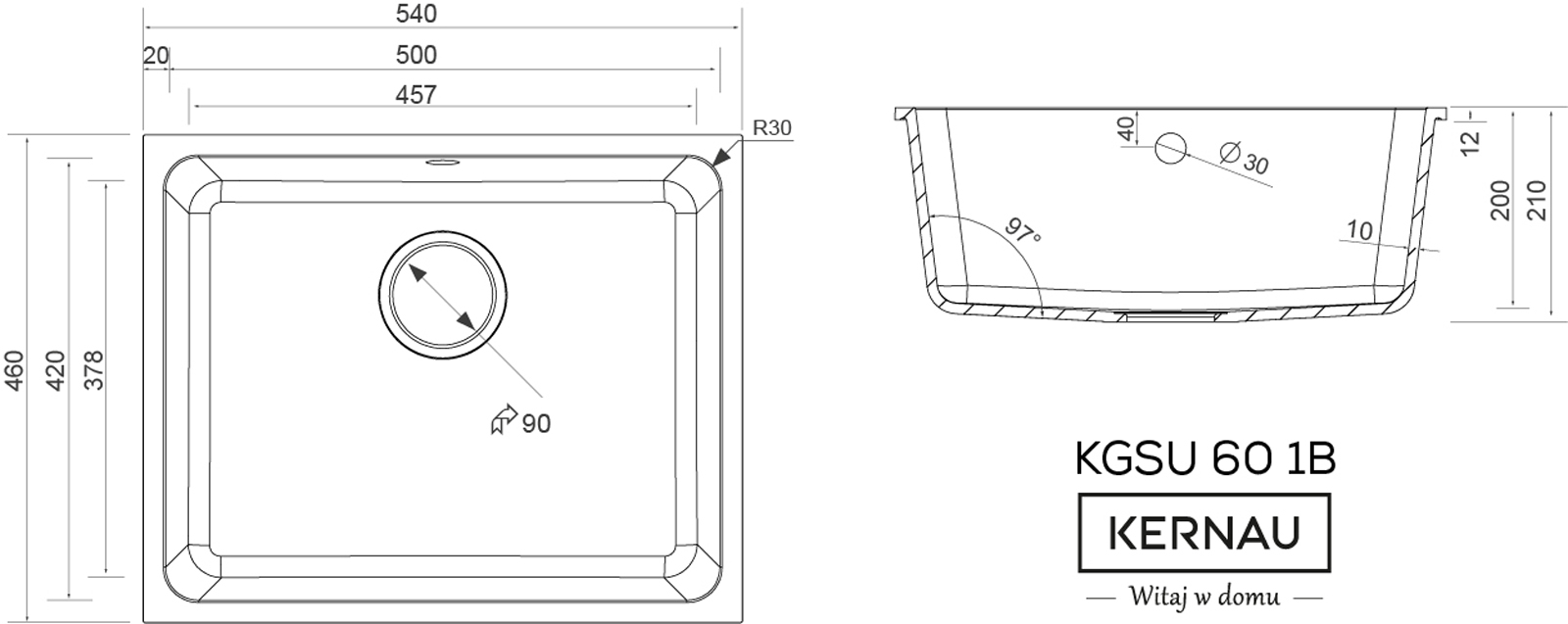 KGSU 60 1B Graphite