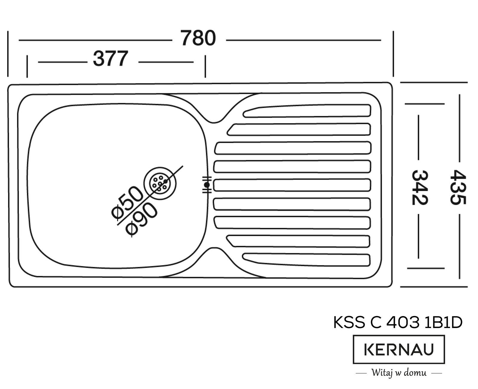 KSS C 403 1B1D SMOOTH